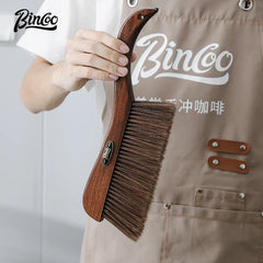 Wooden Handle Coffee Grinder Cleaning Brush