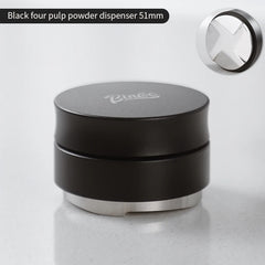 Espresso Distribution Tool/Leveler Four Angled Slopes