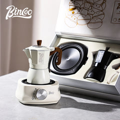 Bincoo Coffee Moka Pot Gift Box Double-Valve Espresso Maker