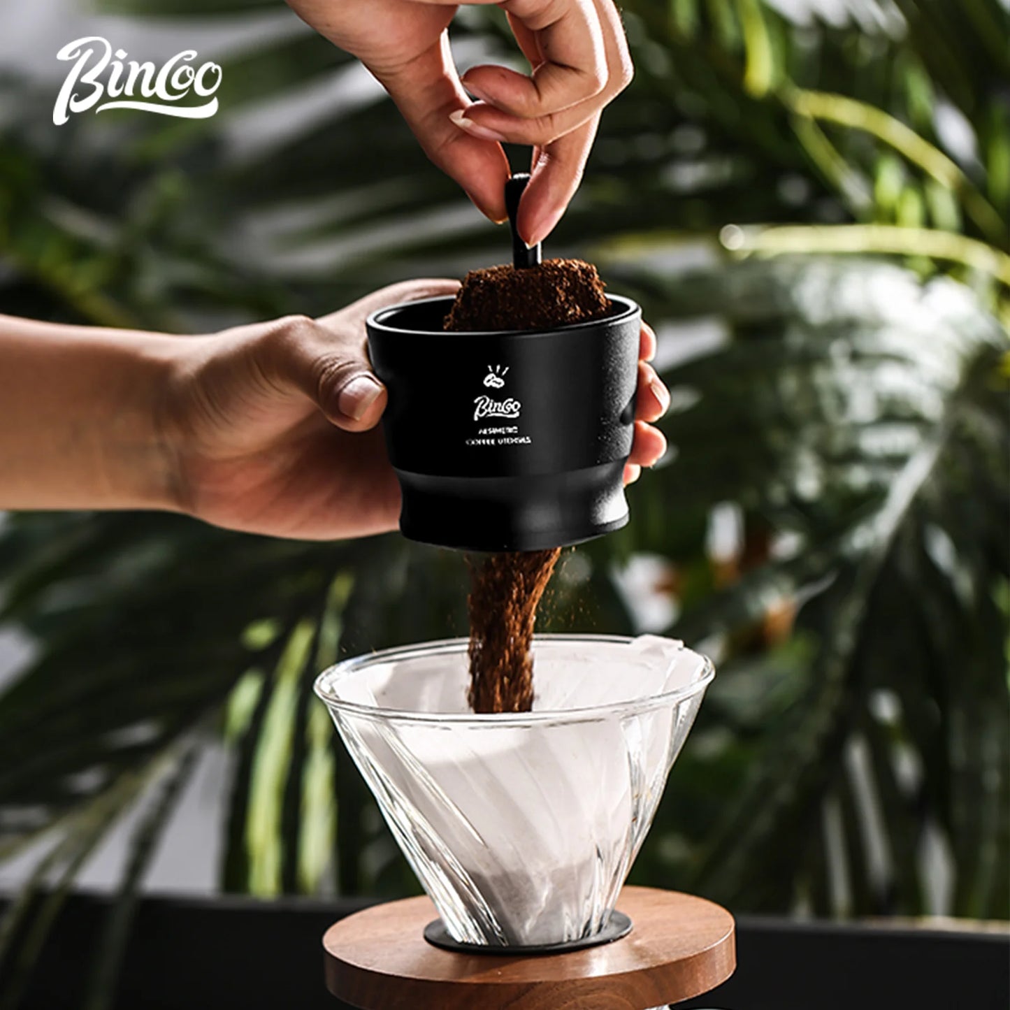 Bincoo Coffee Dosing Funnel Aluminum