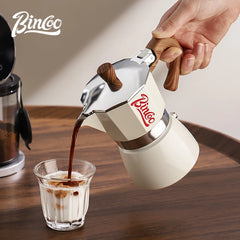 Bincoo Aluminum Mocha Moka Coffee Pot 300ml