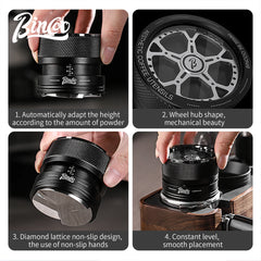BINCOO 58MM/58.35MM Coffee Distributor