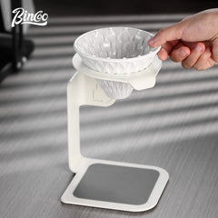 Support de goutte à café Bincoo en acier inoxydable pour préparation manuelle de café expresso, outil portable de voyage, d'extérieur et de maison