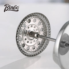 Bincoo Double-Walled Stainless Steel French Press Coffee Pot (350ml/800ml/1000ml)