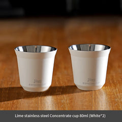 304 Stainless Steel Espresso Mugs 80ML