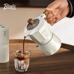 Bincoo Double-Valve Mocha Pot for 2 Persons