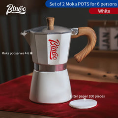 Bincoo Single-Valve Stovetop Moka Pot