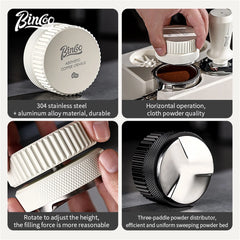 Espresso Distribution Tool/Leveler 3 Angled Coffee Tamper Fits 51/58mm Portafilter New