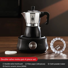 Bincoo Double-Valve Moka Pot 2pcs