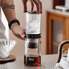 Portable Glass Ice Drip Cold Brew Coffee Maker