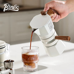 2-Serving Thermostatic Double-Valve Moka Pot, Espresso Extraction