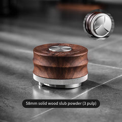 51/58mm 30lb Coffee Tamper & Distributor with Tamping Base