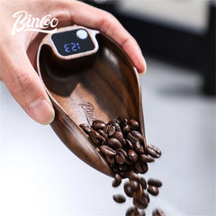 Bincoo Intelligent Coffee Scale (0.1g Precision, 3kg, Rechargeable, Bean Plate)