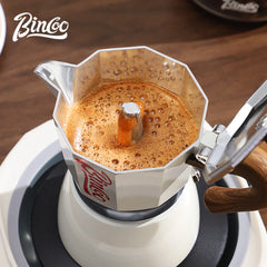 Bincoo Aluminum Mocha Moka Coffee Pot 300ml