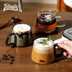 BINCOO 340ML Transparent Heat-resistant Espresso Cup