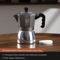 Bincoo Double-Valve Moka Pot - MAny Colors