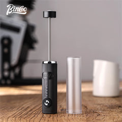 Electric Milk Frother and Coffee Whisk Mixer