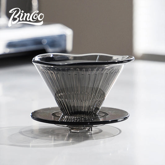 Bincoo Reusable V60 Coffee Filter Dripper V01/V02 with 50pcs Filter Paper