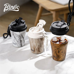 Bincoo 500ml Wood Thermal Cup
