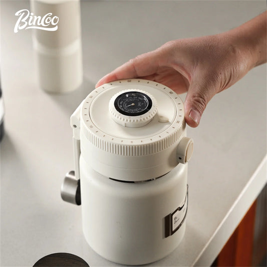Bincoo Vacuum-Sealed Stainless Steel Coffee Storage Canister 1000ml