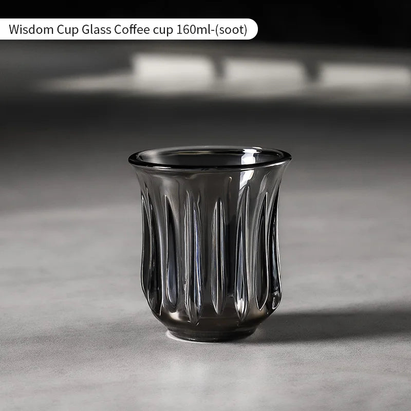 160ml Glass Coffee Cup Drinking Glasses for Espresso