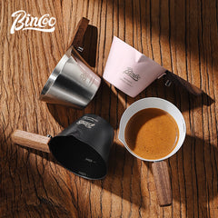 Bincoo 120mL Stainless Steel Espresso Measuring Cup with Scale