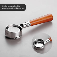 58mm 2-Ear Bottomless Portafilter with Filter Basket