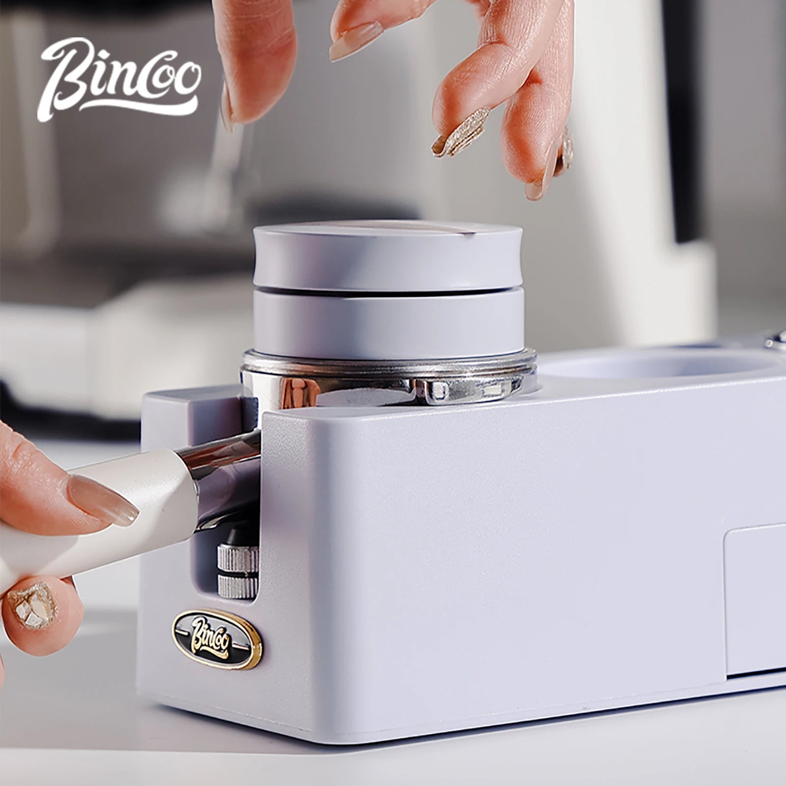 BINCOO 51/53/58mm 30lb Calibrated Coffee Tamper