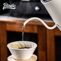 0.8L Swan Neck Coffee Kettle, Temp Control, 220V 1350W