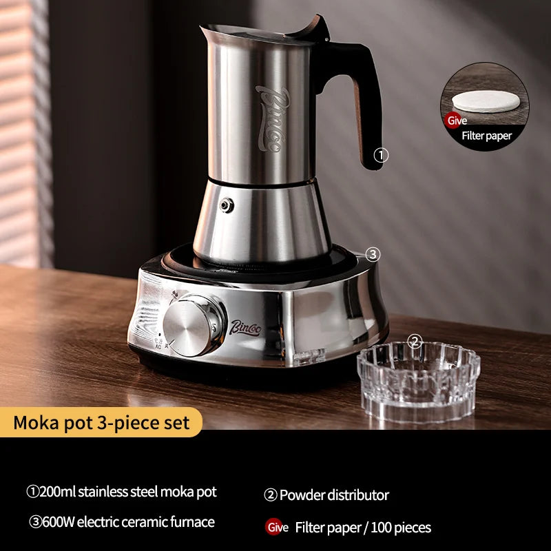Bincoo 220V Electric Mini Coffee & Milk Tea Heater