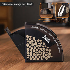BINCOO Dustproof Coffee Filter Paper Organizer