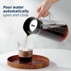BINCOO Cold Brew Coffee Maker with Removable Stainless Steel Filter