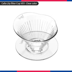 Bincoo Calla Lily Pour Over Coffee Dripper