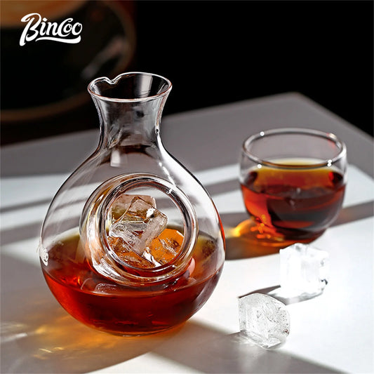 Japanese Clear Crystal Ice Jug