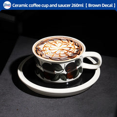 Style Hand-painted Ceramic Coffee Cup