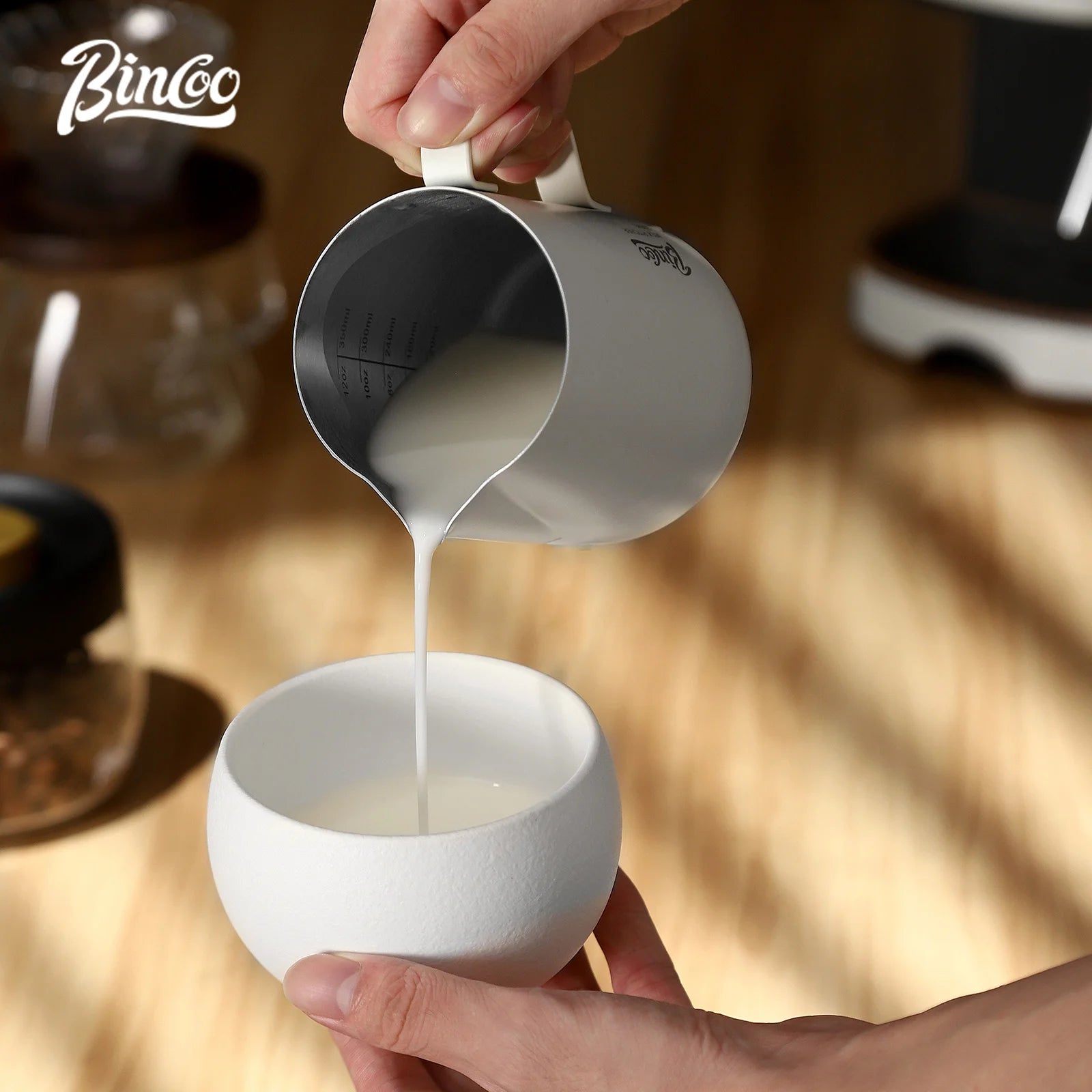 BINCOO 280ml Japanese-style Ceramic Coffee Mug