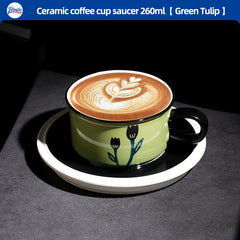 Style Hand-painted Ceramic Coffee Cup