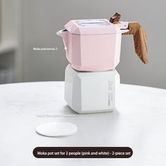 Bincoo Panda Mini Rubik’s Cube Double-Valve Moka Pot