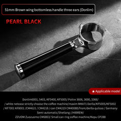 58mm 2-Ear Bottomless Portafilter, Stainless Steel