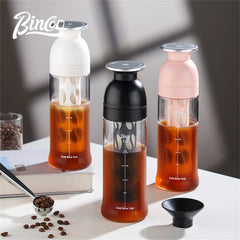 BINCOO 600ml Cold Brew Coffee Bottle and Extraction Cup