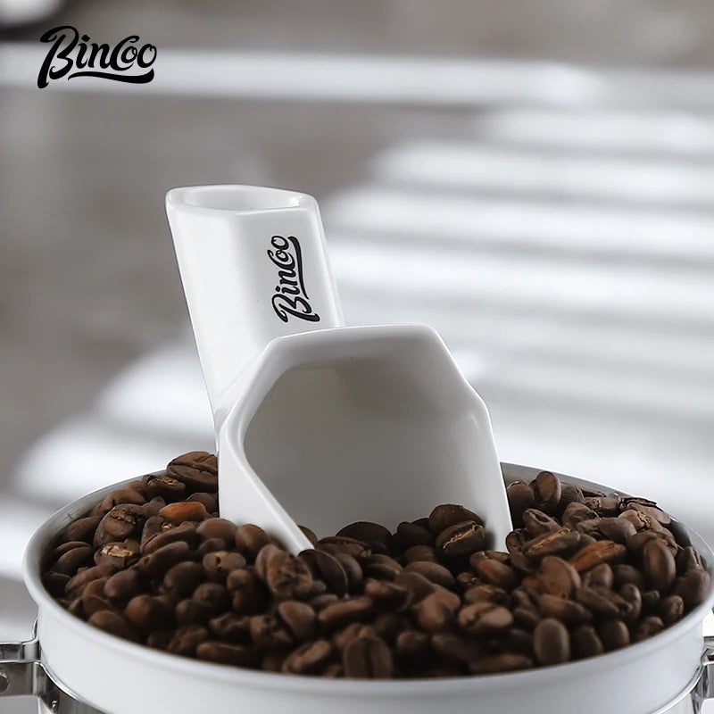 20g Ceramic Coffee Bean Spoon and Weighing Saucer