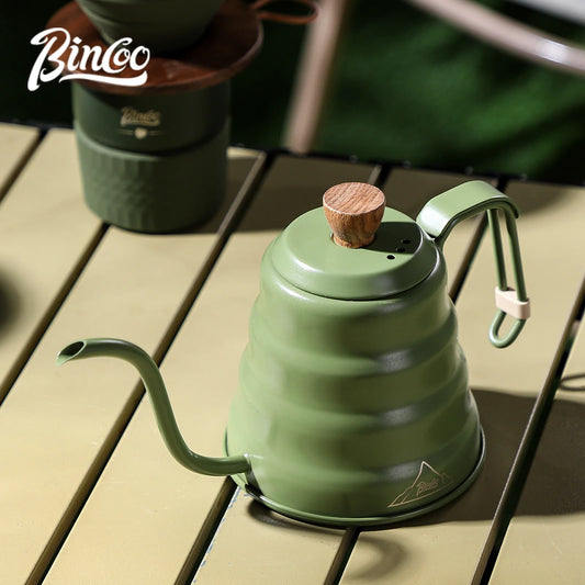 Bincoo 600ml Stainless Steel Pour Over Coffee and Tea Kettle