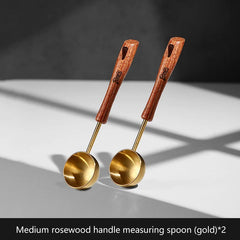Rosewood 304 Stainless Steel Long-Handle Coffee Spoon