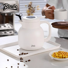1000ml 316 Stainless Steel Thermal Coffee Pot with Temperature Display