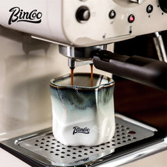 Bincoo Ceramic Art Latte Espresso Mug for Cappuccino & Tea
