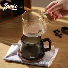 BINCOO 340ML Transparent Heat-resistant Espresso Cup