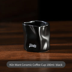 Bincoo Ceramic Art Latte Espresso Mug for Cappuccino & Tea