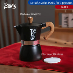 Bincoo Single-Valve Stovetop Moka Pot
