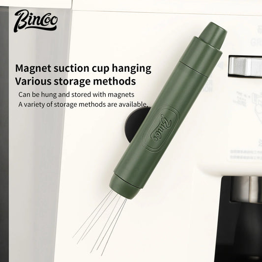 Magnetic Barista Hand Distribution Tool - Powder Stirrer Needle