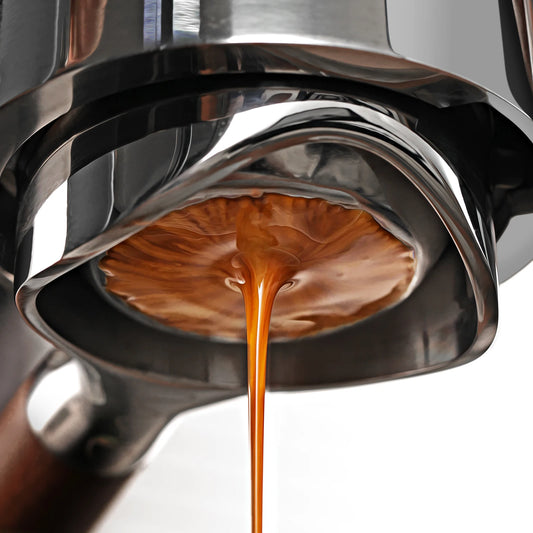 Double Pull Rod Manual Espresso Maker, Hand-Pressed Italian Extractor